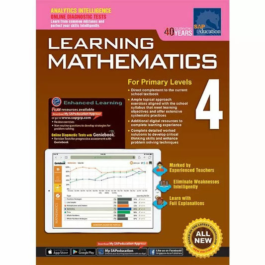 Learning Mathematics for Primary 4 + Geniebook