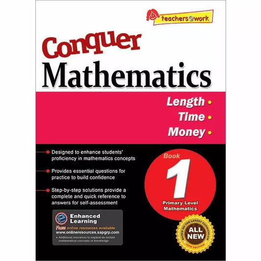 Conquer Mathematics Book 1 - Length, Time, Money