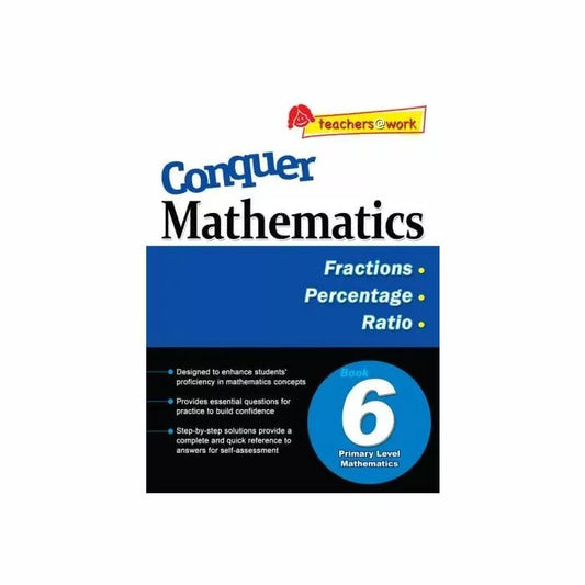 Conquer Mathematics Book 6 - Fractions, Perimeter, Rate