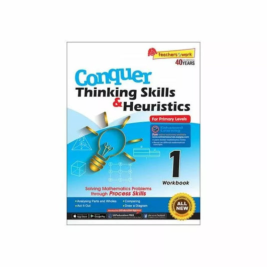 Conquer Thinking Skills & Heuristics Workbook For Primary 1