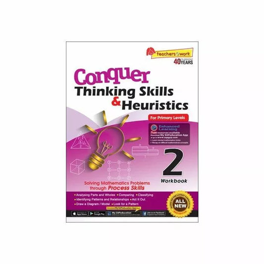 Conquer Thinking Skills & Heuristics Workbook For Primary 2