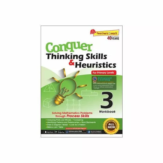 Conquer Thinking Skills & Heuristics Workbook For Primary 3