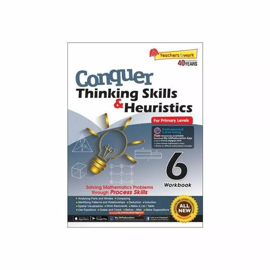Conquer Thinking Skills & Heuristics Workbook For Primary 6