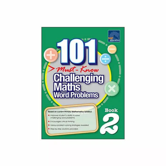 101 Must Know Challenging Maths Word Problems Book 2