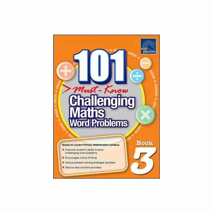 101 Must Know Challenging Maths Word Problems Book 3