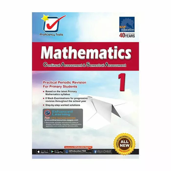 Proficiency Tests - CA & SA Mathematics 1