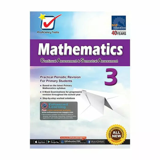 Proficiency Tests - CA & SA Mathematics 3