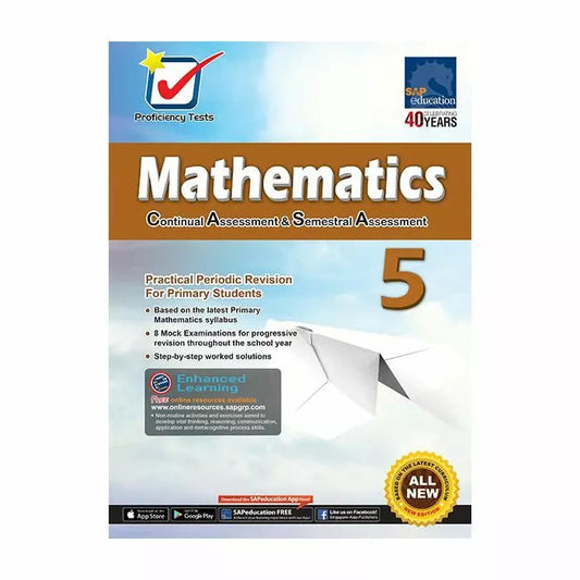 Proficiency Tests - CA & SA Mathematics 5
