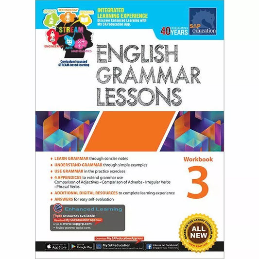 English Grammar Lessons Workbook 3