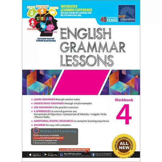 English Grammar Lessons Workbook 4