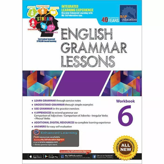 English Grammar Lessons Workbook 6