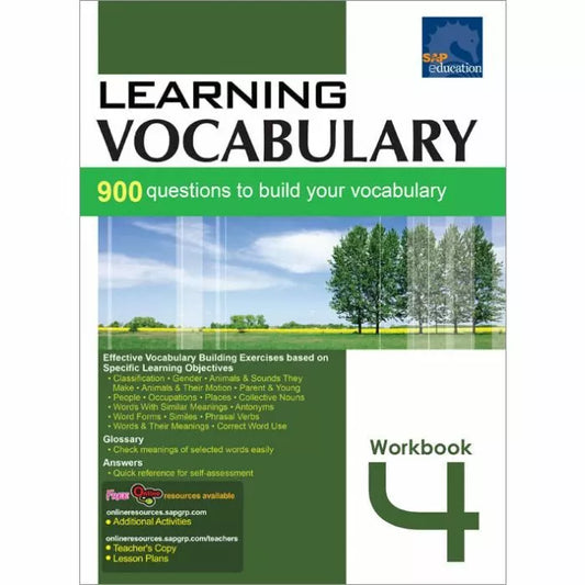 Learning Vocabulary Workbook 4