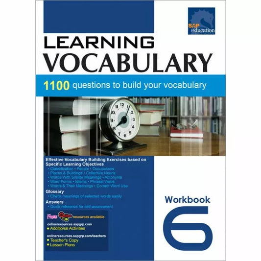 Learning Vocabulary Workbook 6