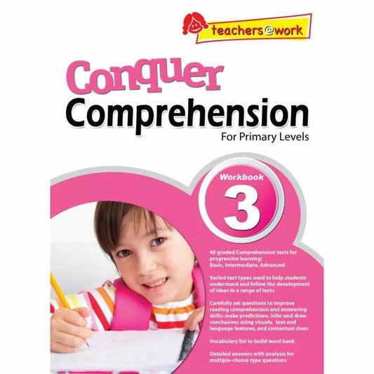 Conquer Comprehension Workbook 3