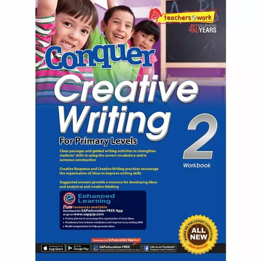 Conquer Creative WRITING For Primary Levels 2