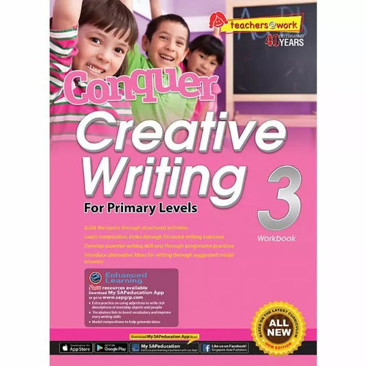 Conquer Creative WRITING For Primary Levels 3