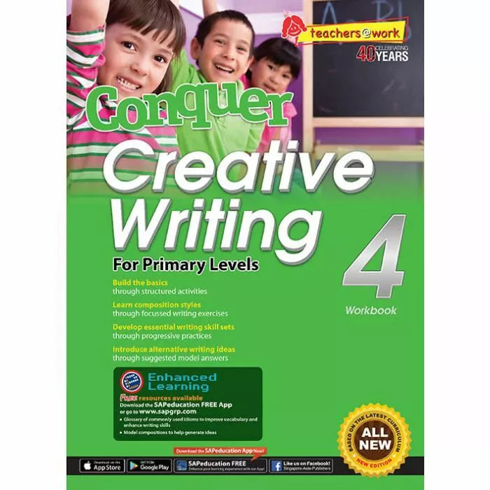 Conquer Creative WRITING For Primary Levels 4