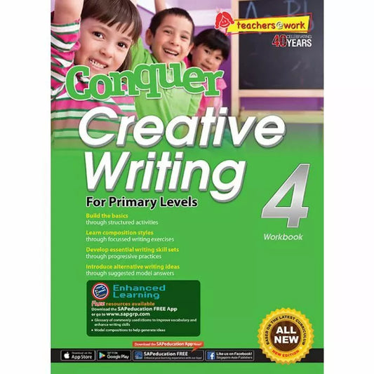 Conquer Creative WRITING For Primary Levels 4