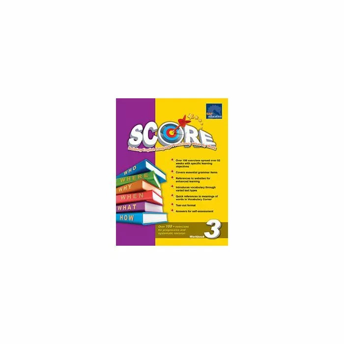 Primary Level SCORE Workbook 3