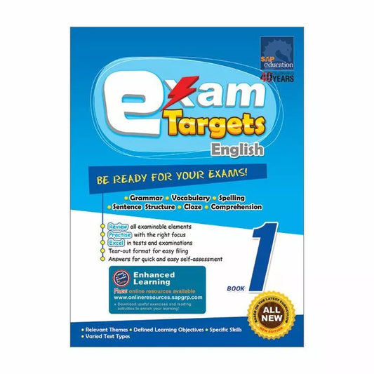 Exam Targets English Book 1