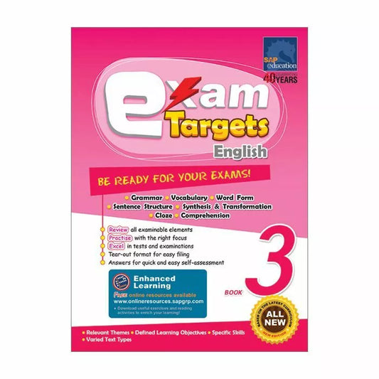 Exam Targets English Book 3