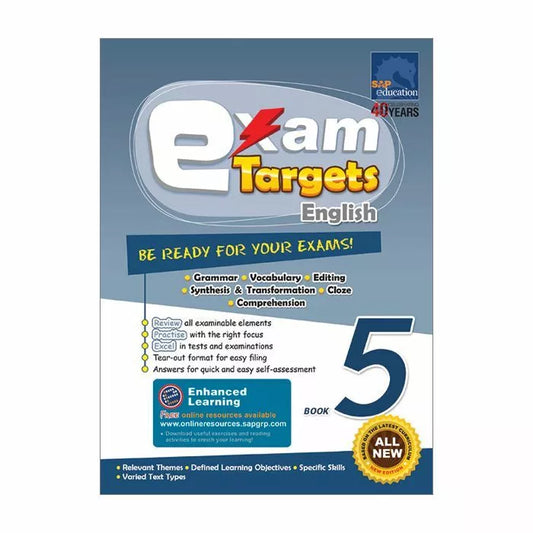 Exam Targets English Book 5