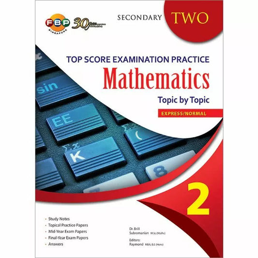 Top Score Examination Practice Mathematics Secondary 2