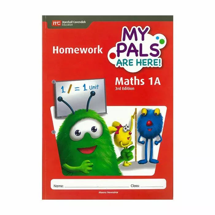 My Pals are Here! Maths Homework Book 1A (3E)