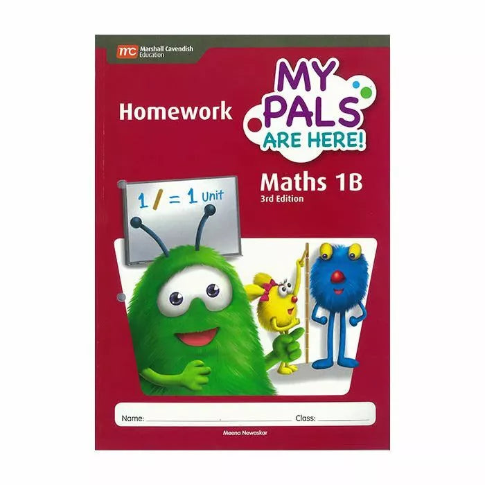My Pals are Here! Maths Homework Book 1B (3E)