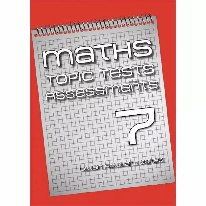 Maths Topic Tests Year 7