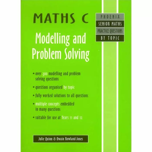 Maths C Modelling and Problem Solving