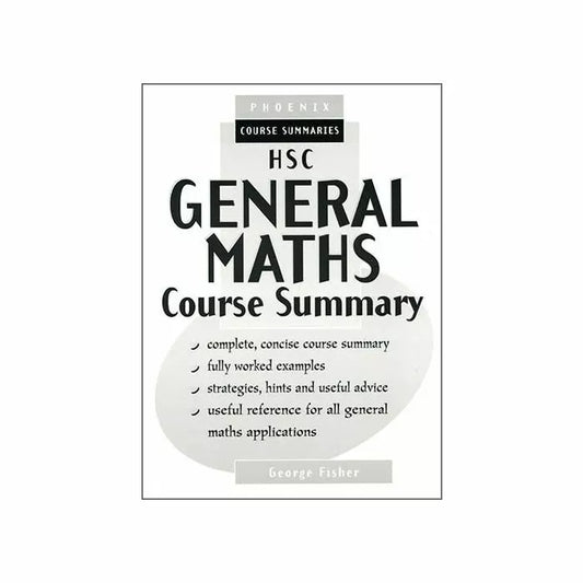 HSC General Maths Course Summary