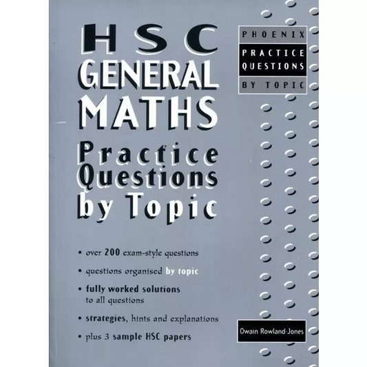 HSC General Maths Practice Questions