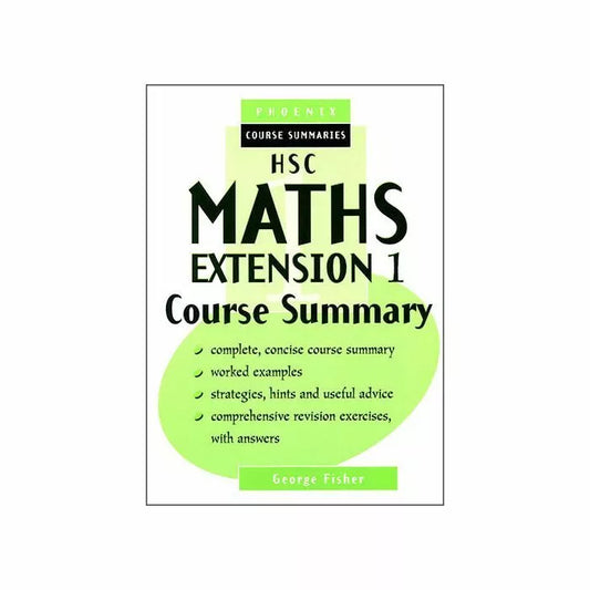 HSC Maths Extension 1 Course Summary
