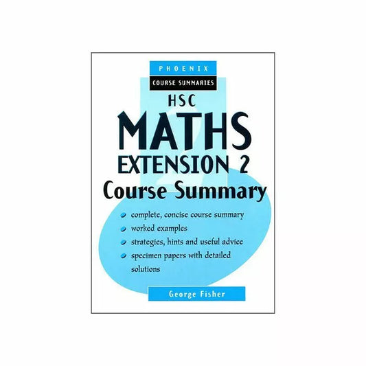 HSC Maths Extension 2 Course Summary