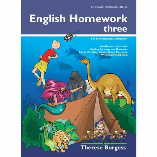 English Homework Book Three