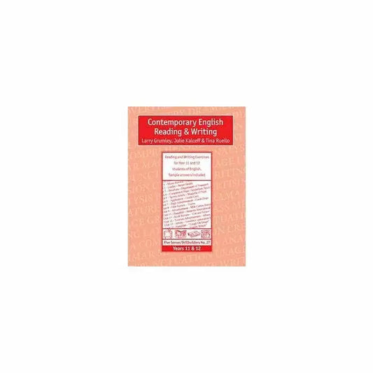 Contemporary English Reading & Writing for Years 11 & 12