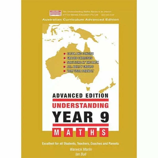 Understanding Maths Year 9 Advanced Australian Curriculum Edition