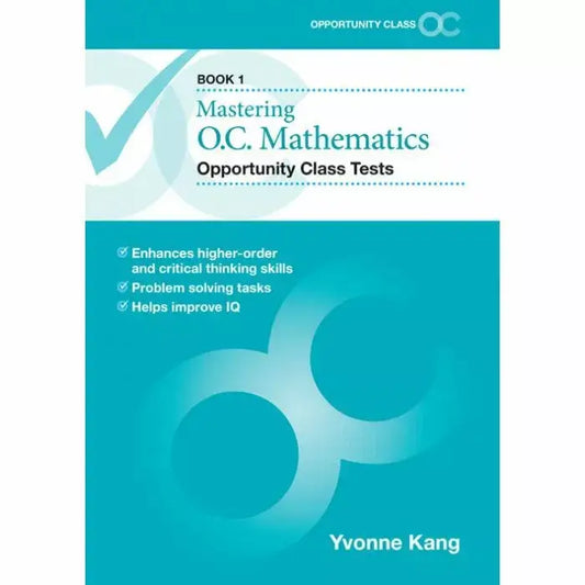 Mastering O.C. Mathematics Opportunity Class Tests Book 1