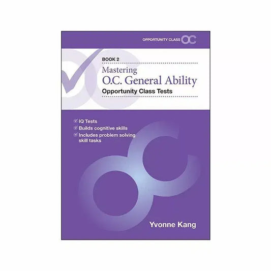 Mastering O.C. General Ability Opportunity Class Tests Book 2