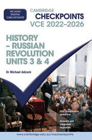 Cambridge Checkpoints VCE History – Russian Revolution Units 3&4  (Digital only)