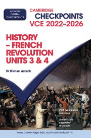 Cambridge Checkpoints History – French Revolution Units 3&4