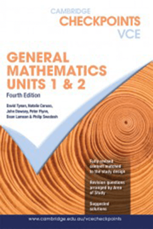 Cambridge Checkpoints VCE General Mathematics Units 1&2