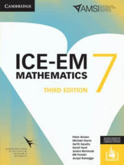 ICE-EM Mathematics Year 7 Third Edition (Interactive Textbook Powered By Cambridge HOTMaths)