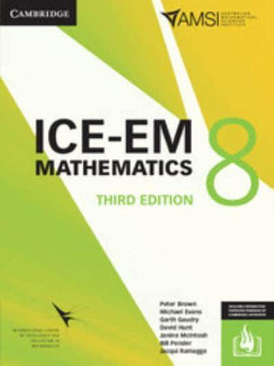 ICE-EM Mathematics Year 8 Third Edition (Print And Interactive Textbook Powered By Cambridge HOTMaths)