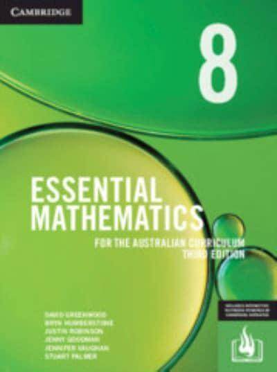 Essential Mathematics for the Australian Curriculum Year 8 Third Edition (Print And Interactive Textbook Powered /By HOTMaths)