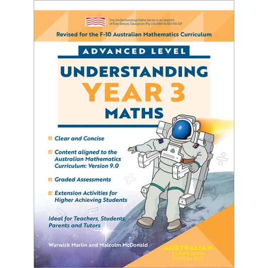 Understanding Maths Year 3 Advanced (Australian Curriculum Edition 2025)