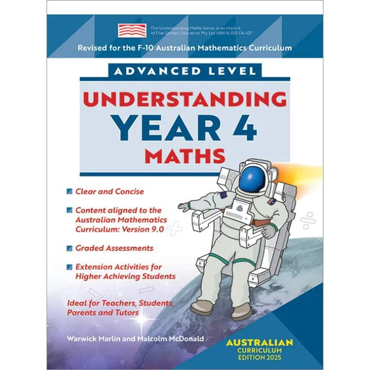 Understanding Maths Year 4 Advanced (Australian Curriculum Edition 2025)