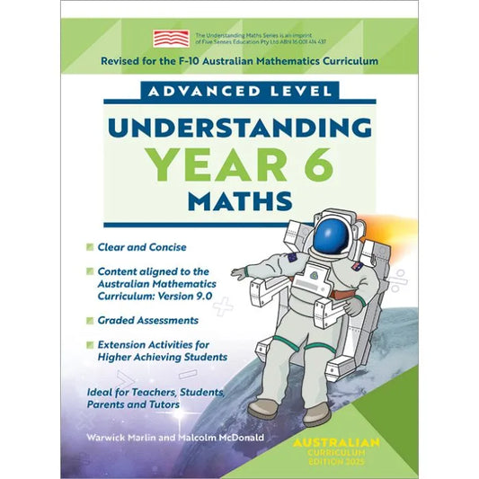 Understanding Maths Year 6 Advanced (Australian Curriculum Edition 2025)