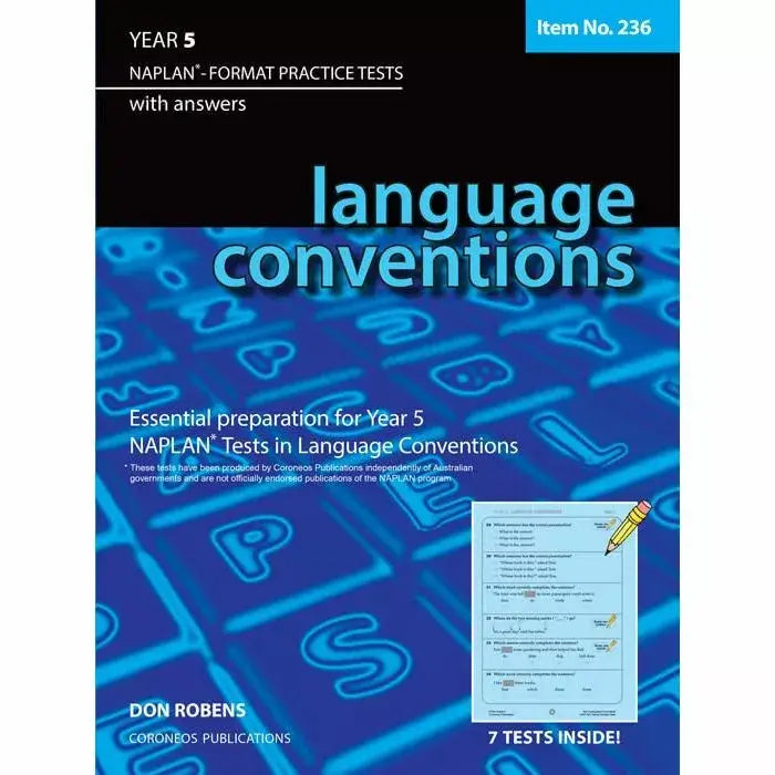 Language Conventions Year 5 - NAPLAN* Format Practice Tests